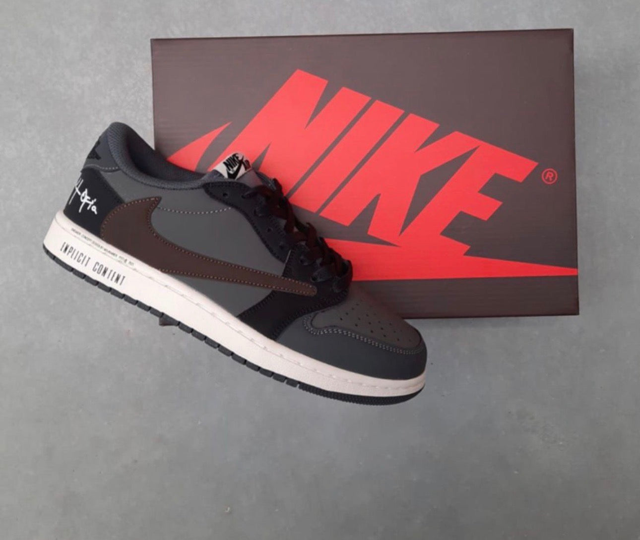 Jordan 1 Low Retro OG — Utopia Dark Mocha