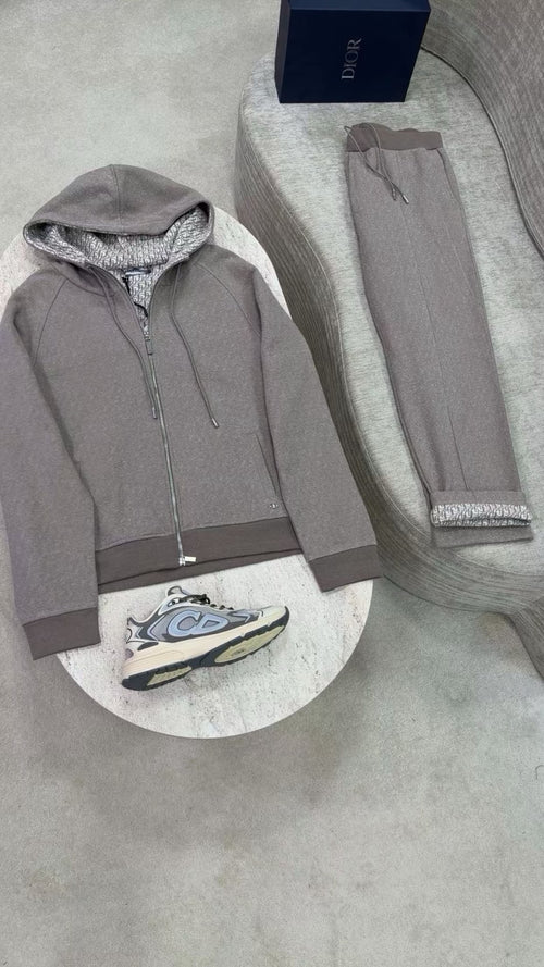 Ensemble Dior Oblique Gris Taupe