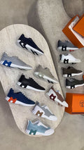 Baskets Hermès Bouncing Blanc