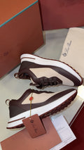 Baskets Loro Piana Trail Marron Cognac